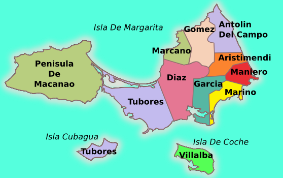 mapa de busqueda inmuebles en Nueva Esparta Venezuela